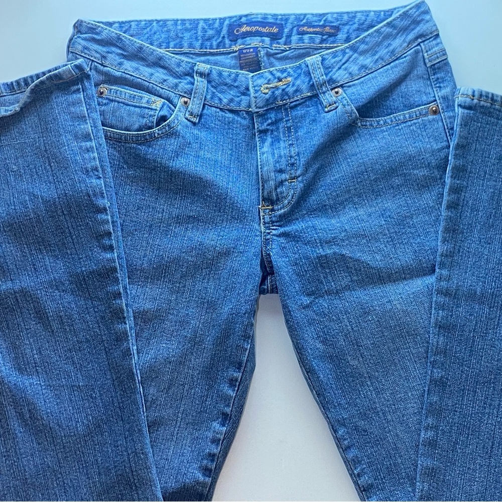 Aeropostale Boot Cut Blue Jeans